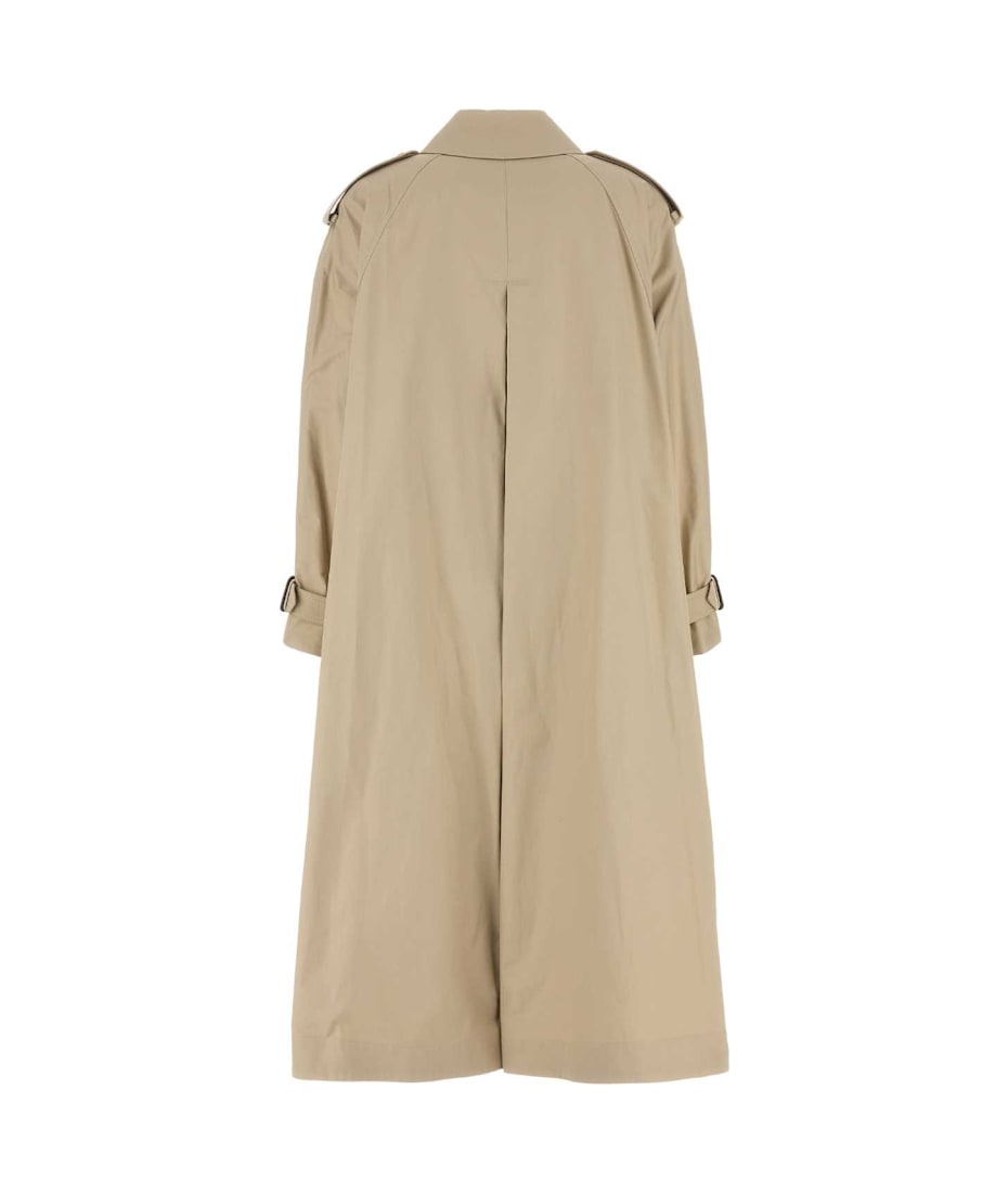 コート SAINT LAURENT Beige Cotton Trench Coat Saint Laurent Beige Cotton Trench Coat | italist