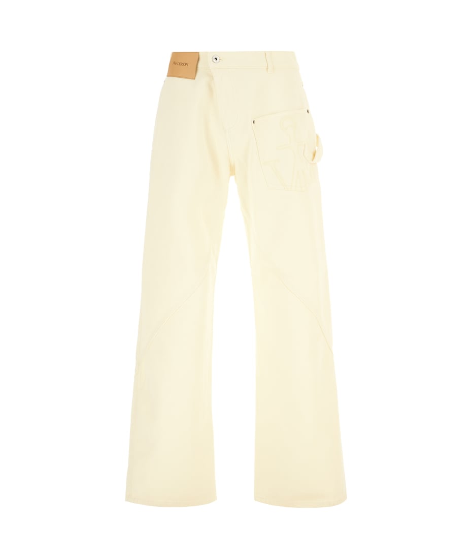パンツ JW ANDERSON Pastel Yellow Denim Jeans J.W. Anderson Pastel Yellow Denim Jeans | italist