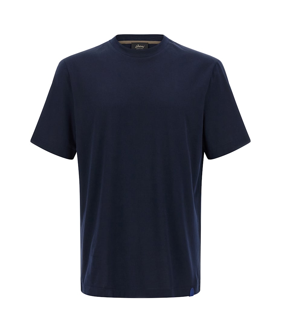 Tシャツ・カットソー Brioni Logo patch t-shirt Brioni Logo Patch T-shirt | italist