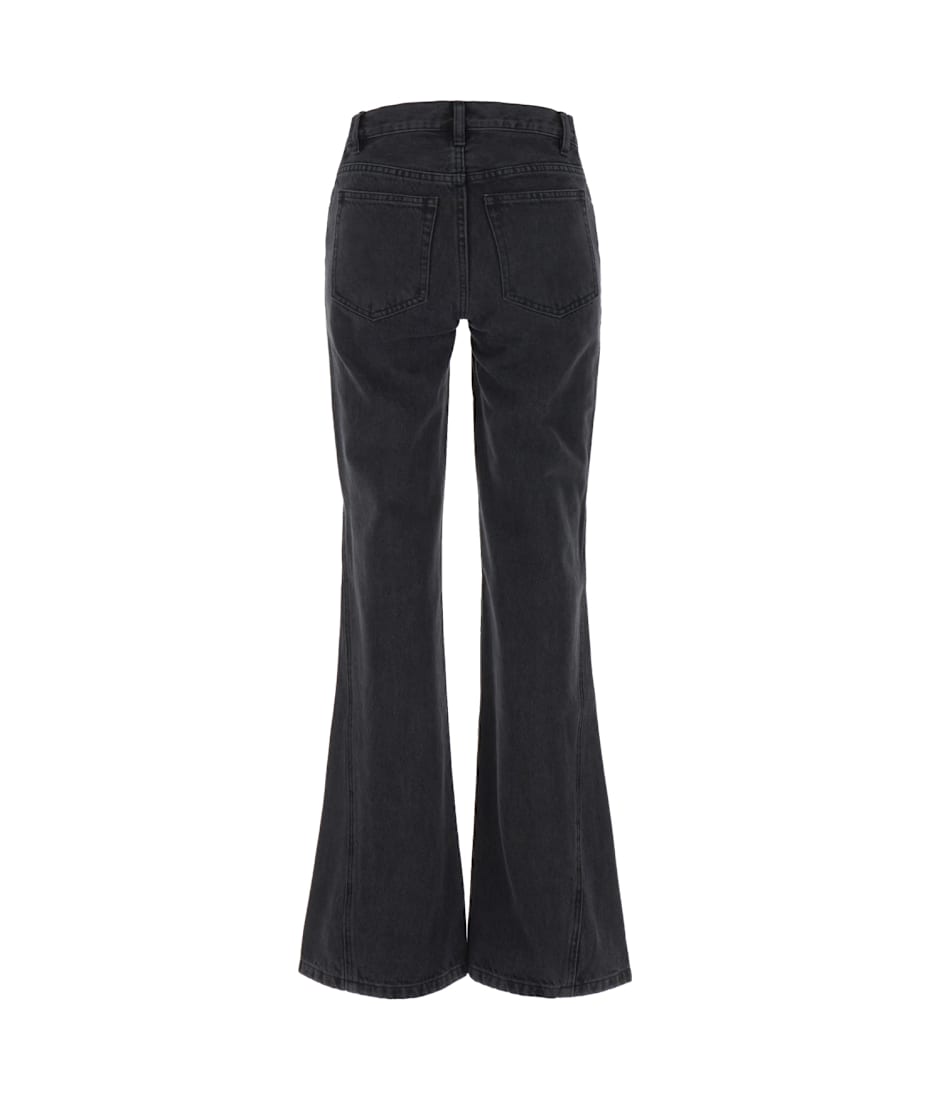 【関税込み】A.P.C. ブラック Elle ジーンズ Elle Jeans | Black recycled faded denim | A.P.C. Ready to Wear