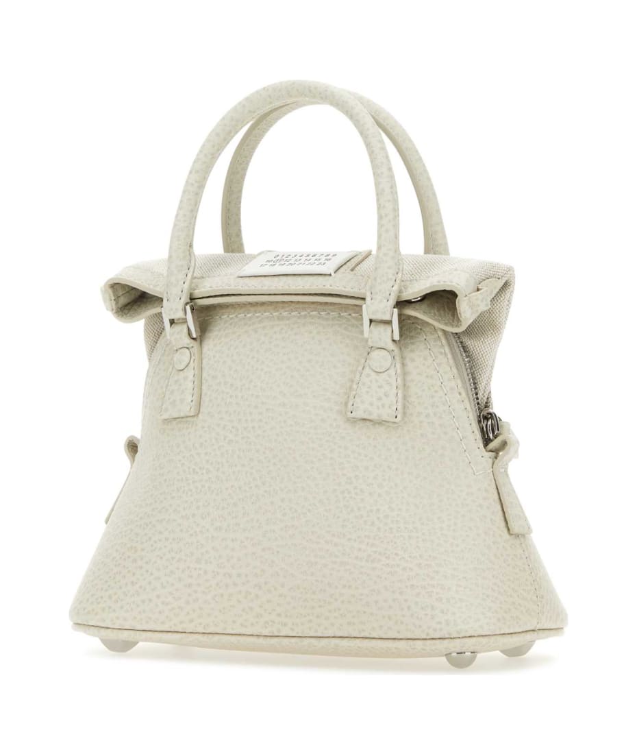 Maison Margiela Chalk Leather Micro 5ac Handbag | italist, ALWAYS 