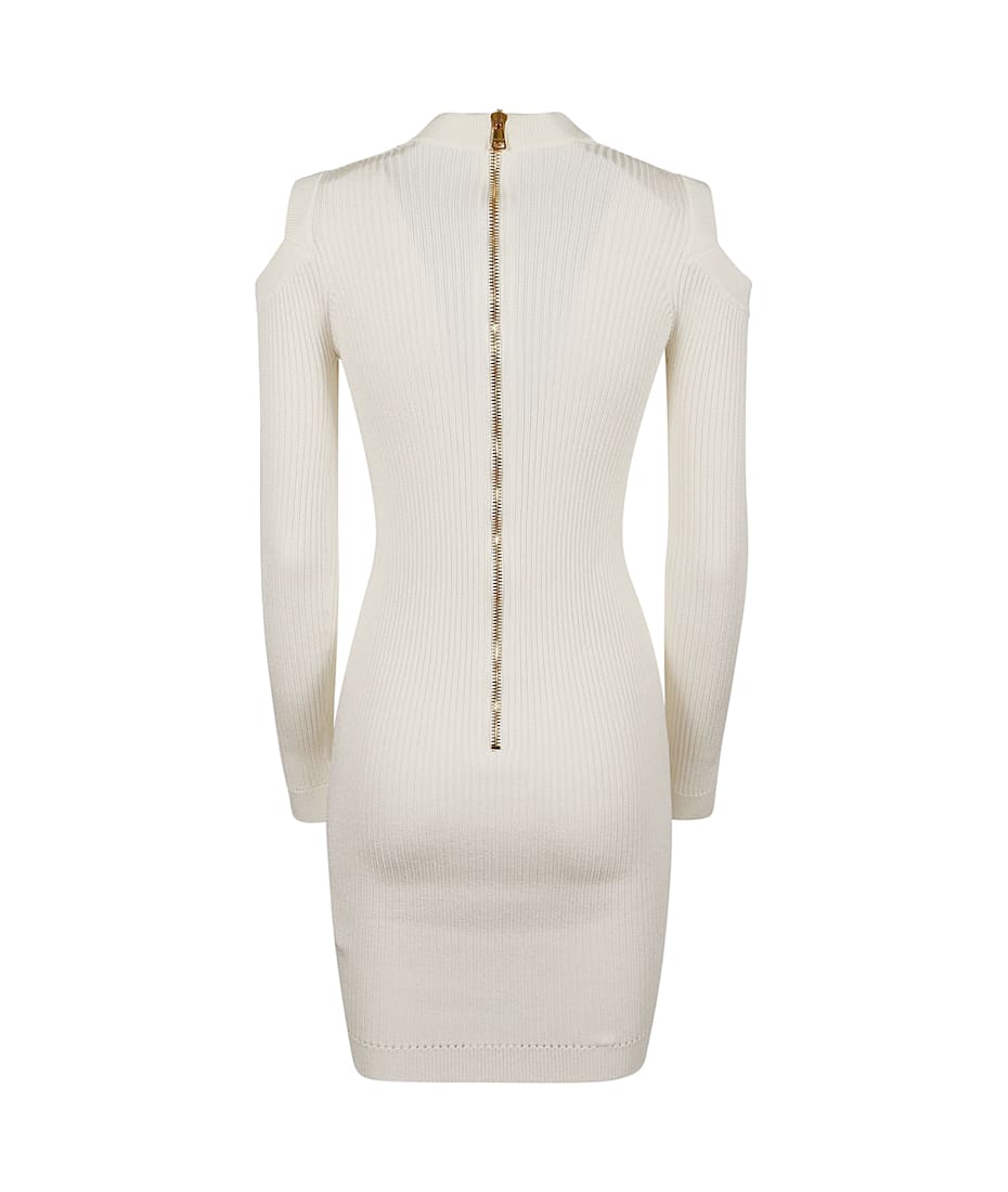 【送料&関税込】Balmain Ls Db Col Shoulder Cut Knit Dress Balmain Ls Db Col Shoulder Cut Knit Dress | italist, ALWAYS