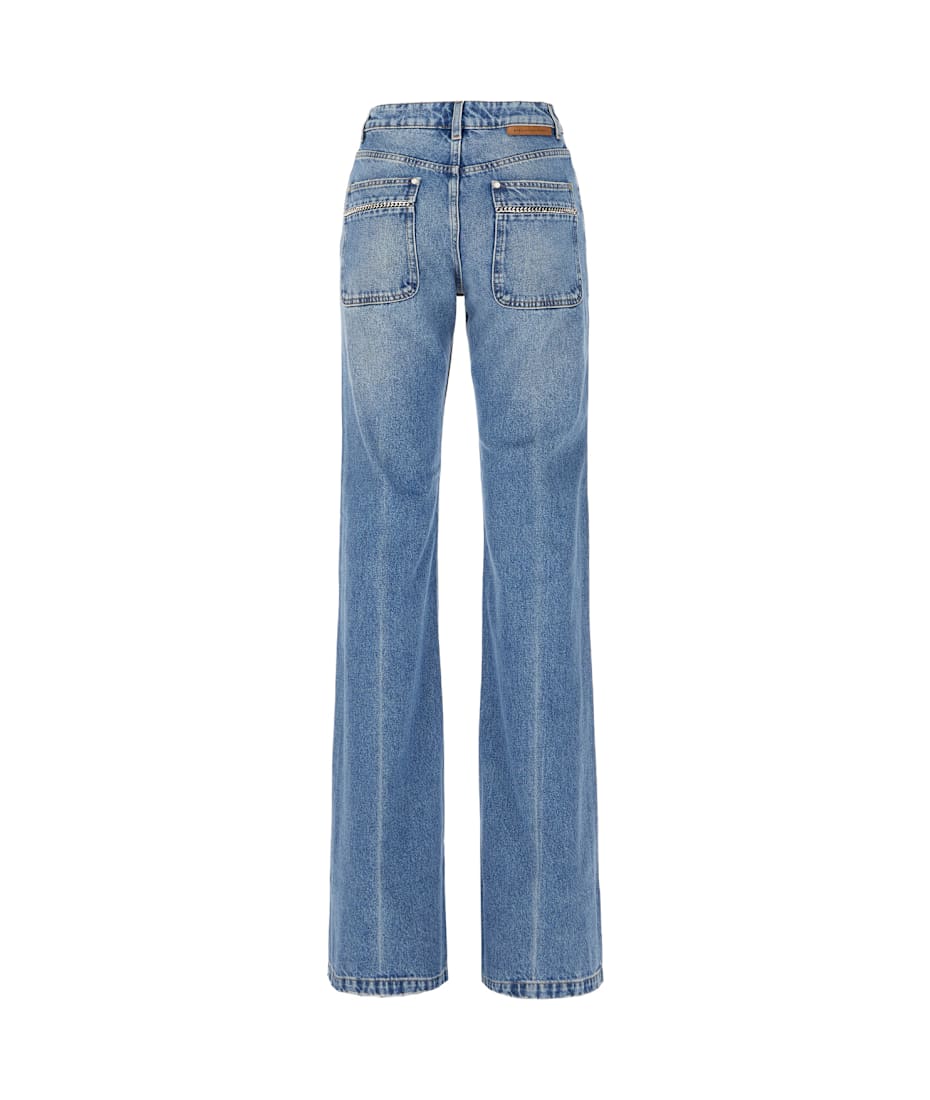デニム・ジーパン STELLA MCCARTNEY CHAIN POCKET JEANS Stella McCartney Chain Pocket Jeans | italist