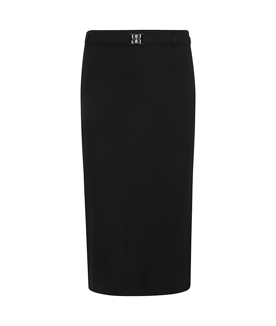 Filippa K Belted Jersey Skirt italist