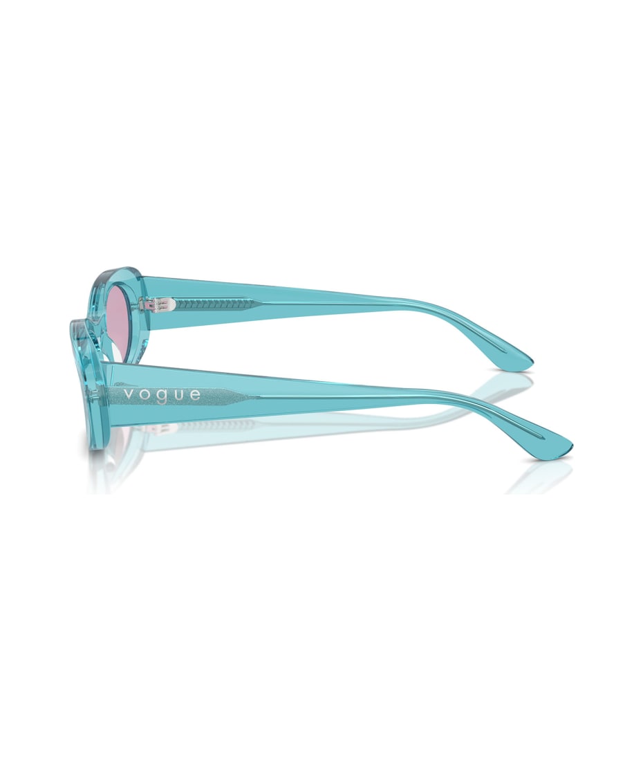 Vogue Eyewear Vo5582s Transparent Torquoise Sunglasses - Transparent Torquoise