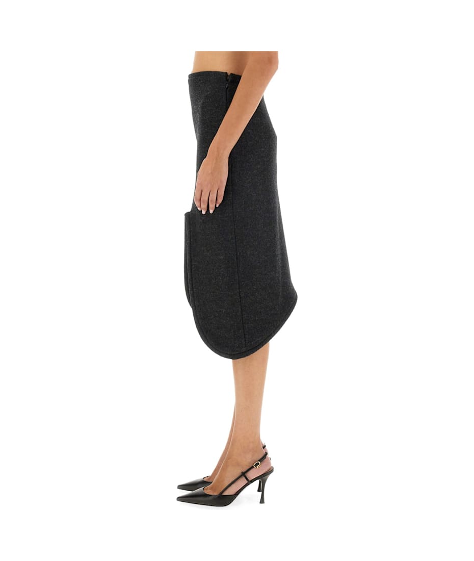 Victoria Beckham Padded Skirt With Tube Detail | italist