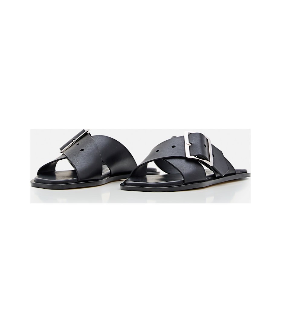 Petal Belt Flat Sandal