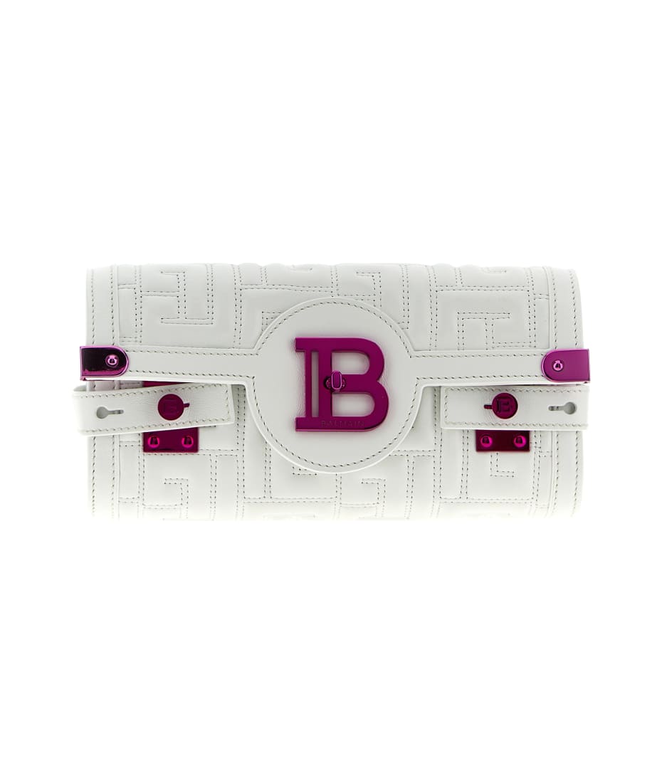 Balmain purple Small B-Buzz Top Handle Bag
