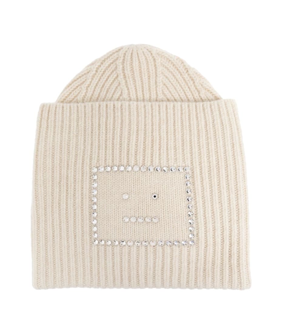 【送料&関税込】Acne Studios Woolen Hat With Logo - Unisex Acne Studios Woolen Hat With Logo | italist