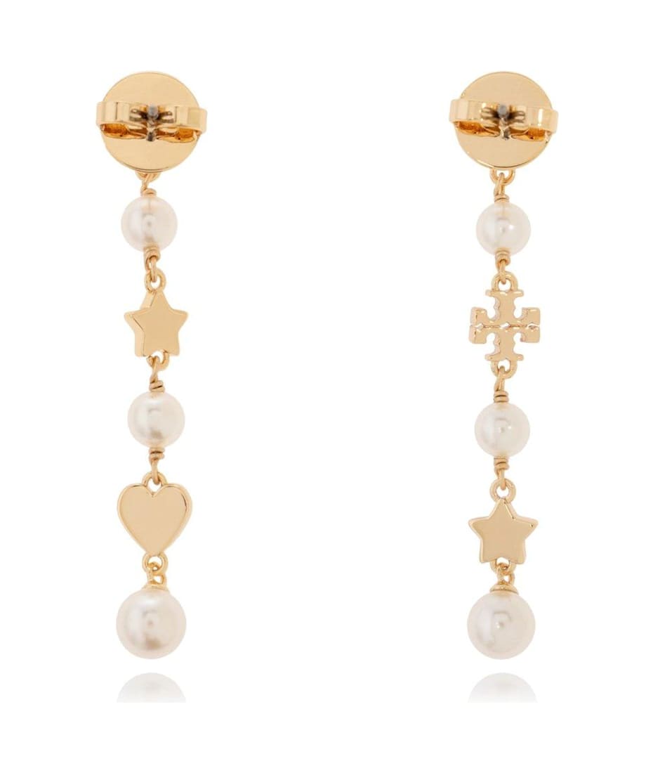 Tory Burch Kira Linear Pearl Earrings | italist