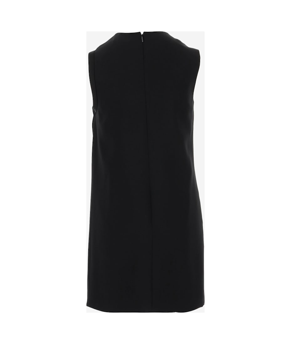 Versace Satin Dress With Safety Pin | italist