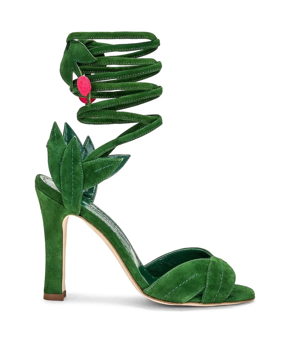 【送料&関税込】Manolo Blahnik Ossie 105 Wrap Sandals Manolo Blahnik Ossie 105 Wrap Sandals | italist