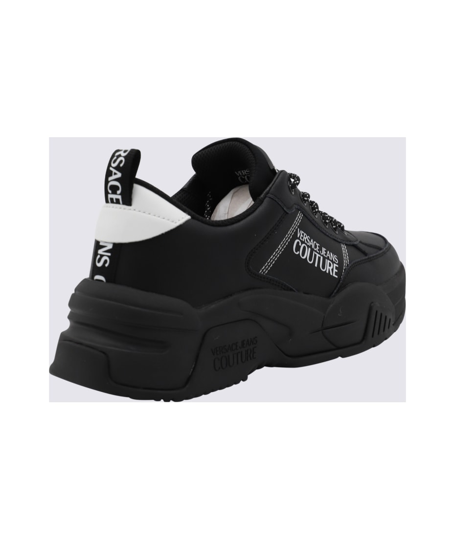 スニーカー VERSACE JEANS COUTURE Men Sneakers Black 77YA3SA1ZS654 G89 Versace Jeans Couture Black Sneakers | italist