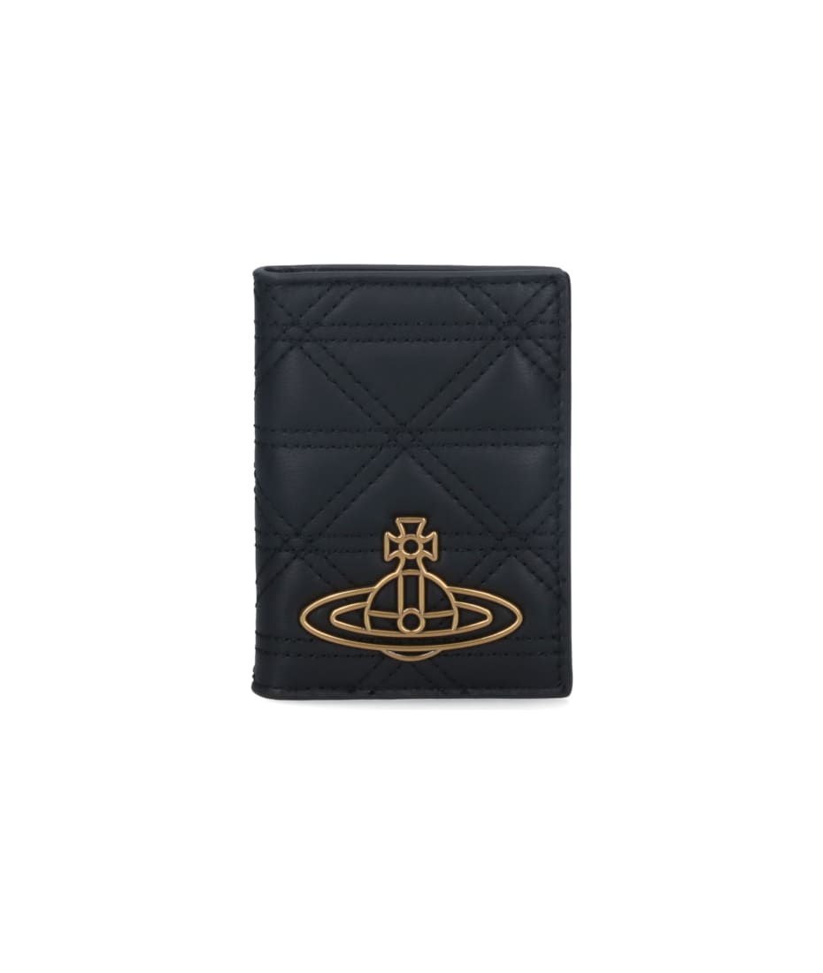 ★Vivienne Westwood★ 24FW Vivienne Westwood Other 6301011P0 Vivienne Westwood Bifold Logo Passport Holder | italist