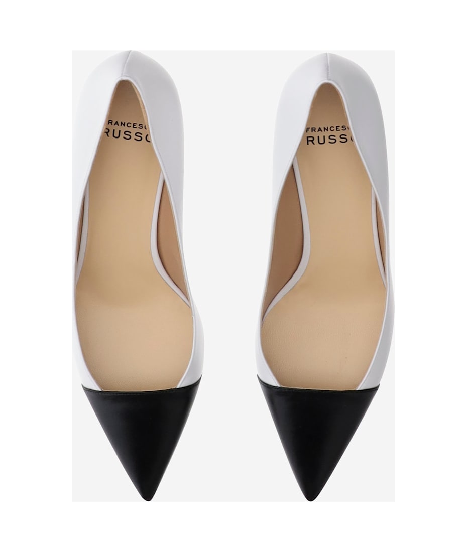 パンプス Francesco Russo Two-Tone Leather Pumps Francesco Russo Two-tone Leather Pumps | italist