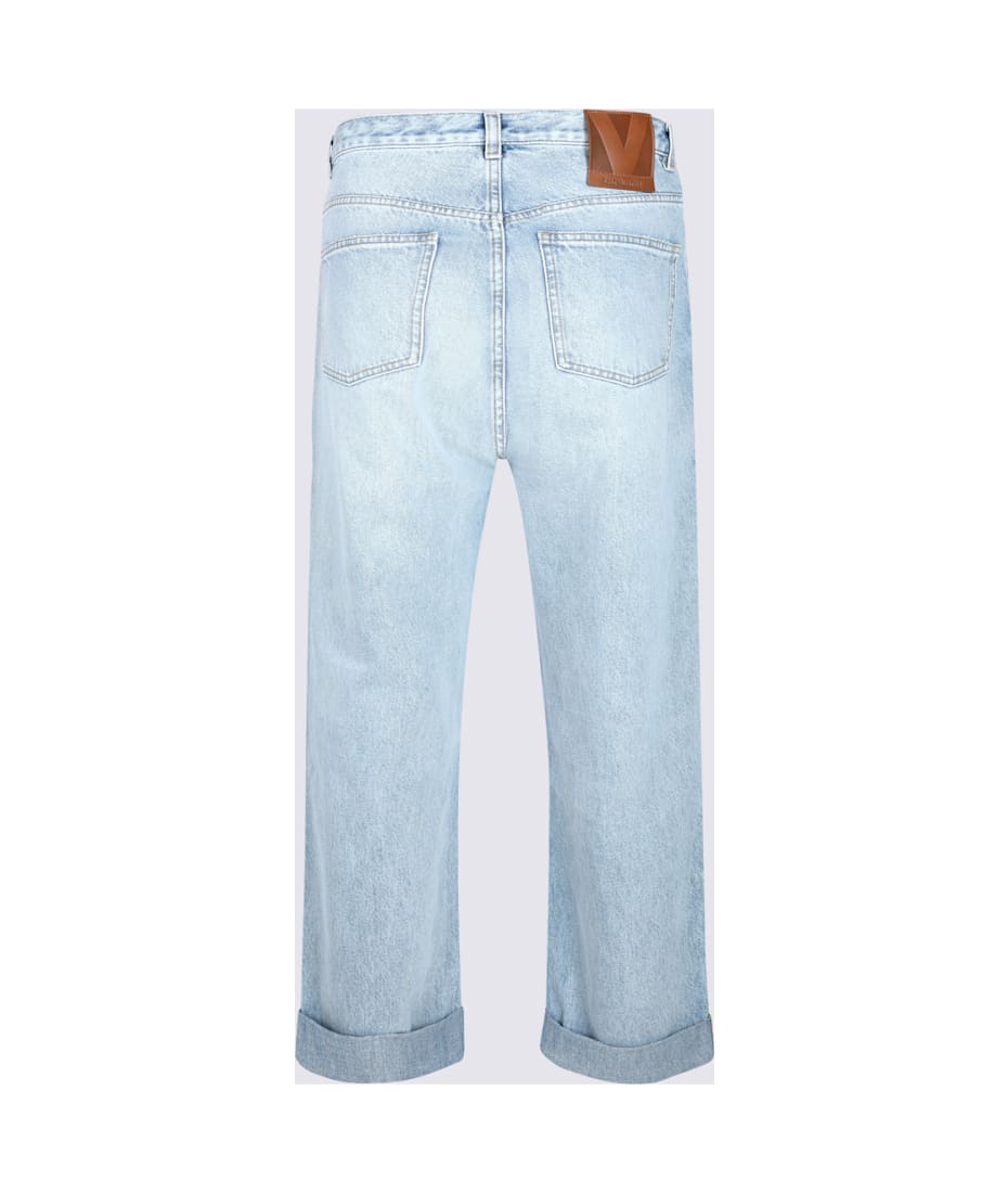デニム・ジーパン VALENTINO BLUE COTTON DENIM JEANS Valentino Light Blue Cotton Jeans | italist