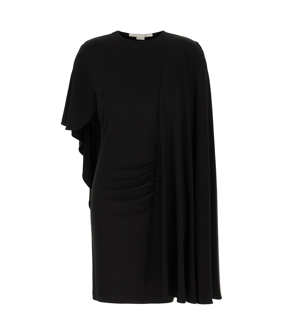 Stella McCartney Black Stretch Viscose Mini Dress | italist, ALWAYS LIKE A SALE Stella McCartney Black Stretch Viscose Mini Dress | italist, ALWAYS LIKE A SALE