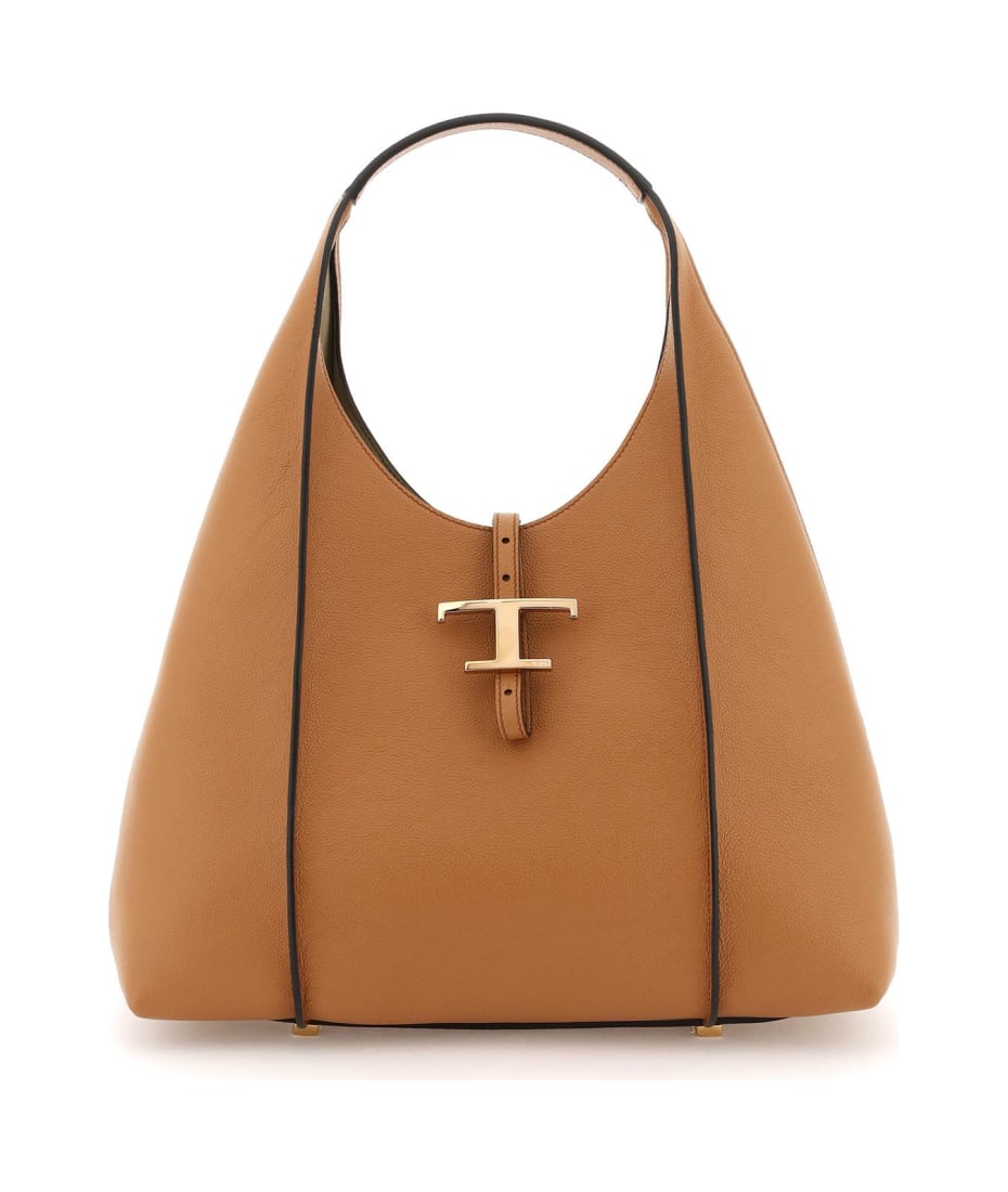 Tod's - Kenia Brown Leather Medium Bucket Bag