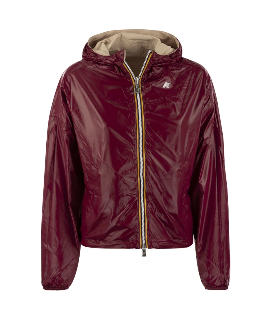 K-Way Laurette Plus - Reversible Hooded Jacket | italist