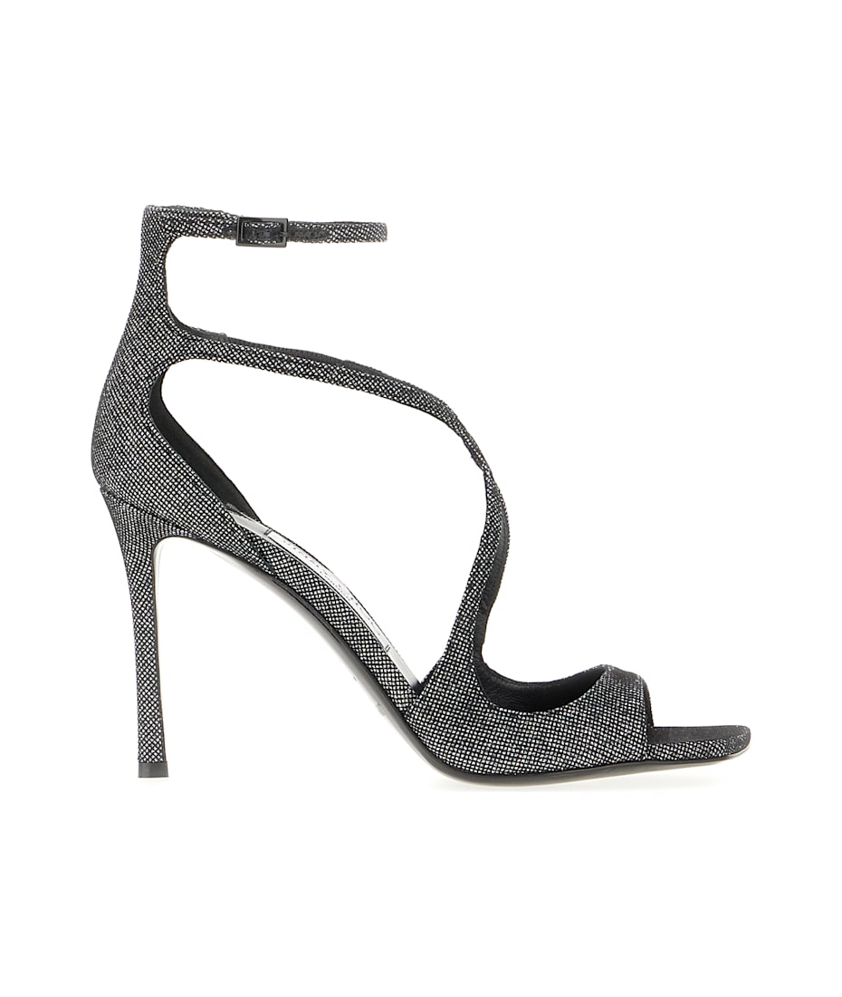◆正規品・新品◆Jimmy Choo Embellished Leather Azia Sandals Jimmy Choo Embellished Leather Azia Sandals | italist