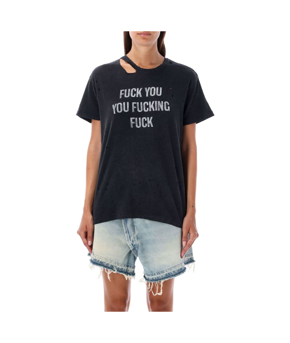 R13 Fuck You T shirt italist