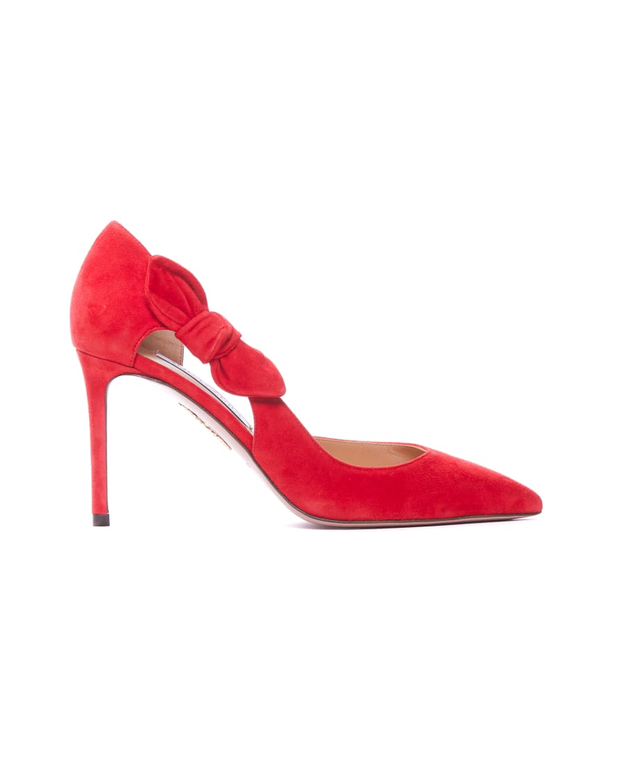 【送料&関税込】Aquazzura Very Bow Tie Stiletto Heel Pumps Amazon.com: Aquazzura Women's 85mm Bow Tie Pumps, Black, 4