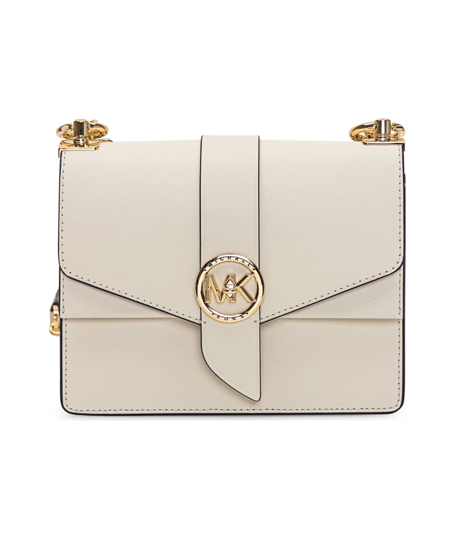 Michael Kors Small Chain Crossbody Lt Cream, Phone Bag