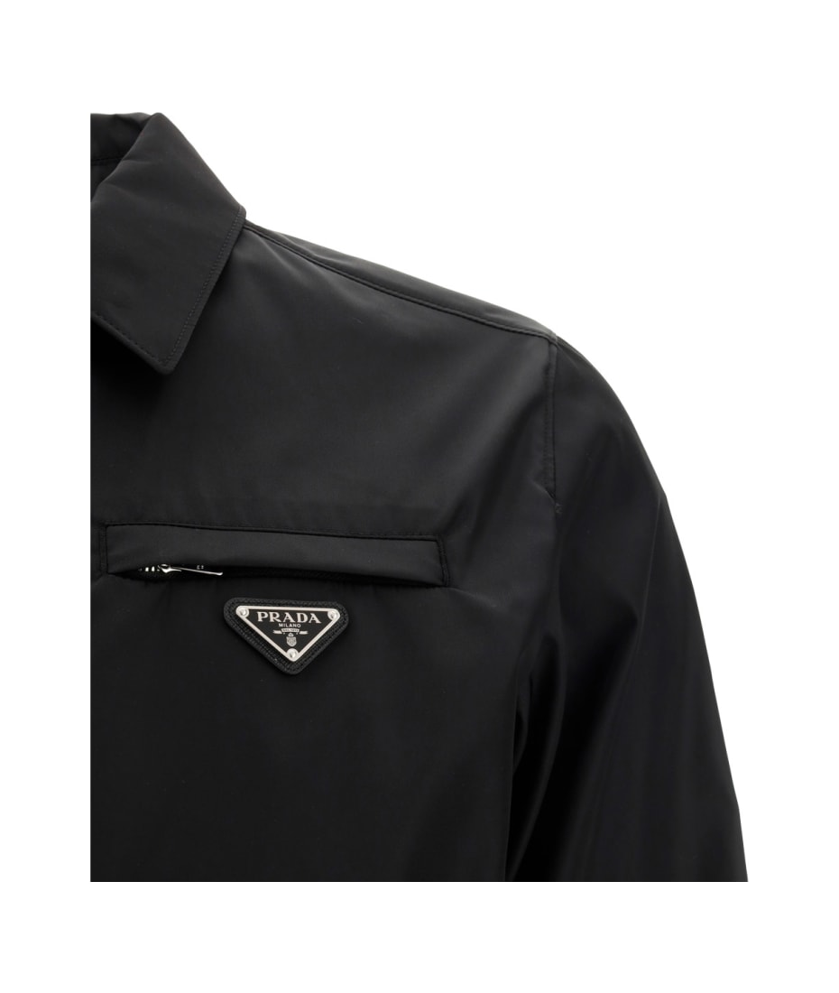 PRADA 黒 ジャケット Made in Italy Prada Jacket | italist