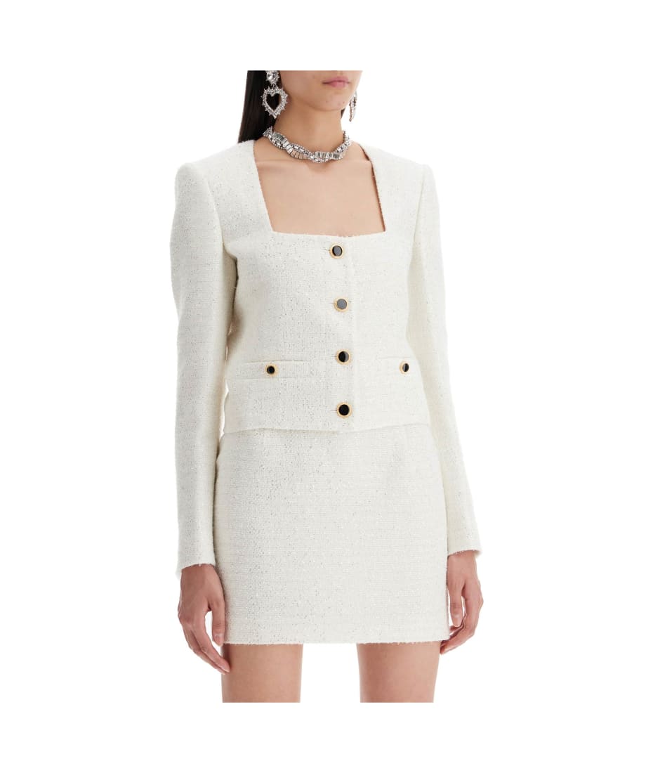 ジャケット ALESSANDRA RICH SS23 TWEED JACKET (FAB3168_F3805822) ALESSANDRA RICH SS23 TWEED JACKET (FAB3168_F3805822