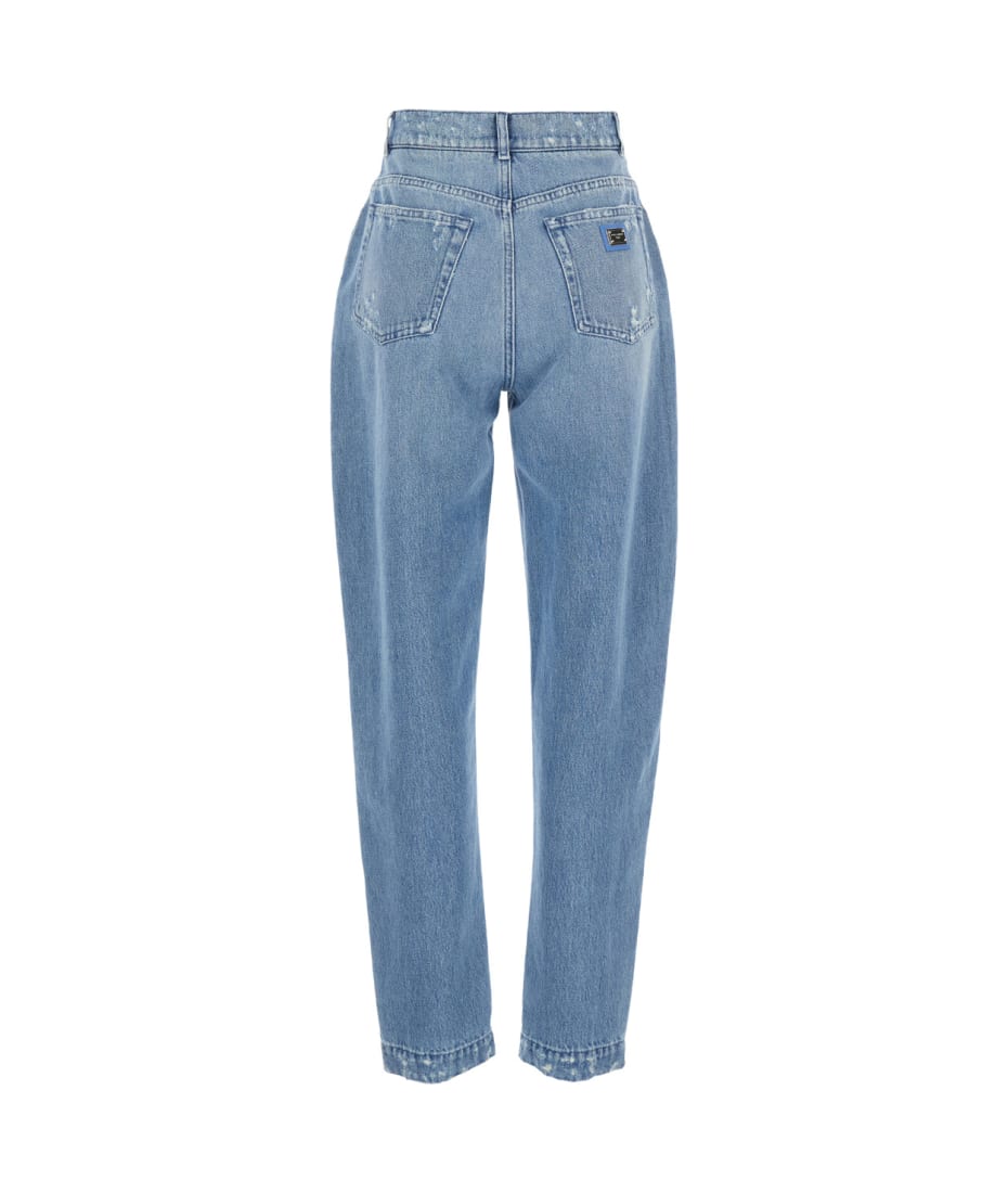 デニム・ジーパン Dolce & Gabbana FW24 CARROT LEG JEANS (FTBXGD G8GJ3S9003) Dolce & Gabbana Carrot Leg Jeans | italist