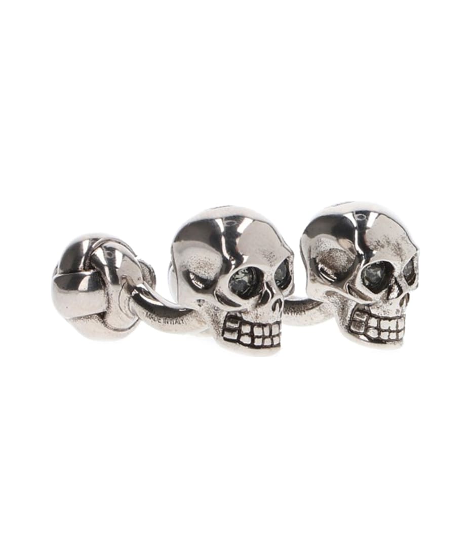 Alexander McQueen 'twin Skulls Cufflinks | italist, ALWAYS LIKE A SALE