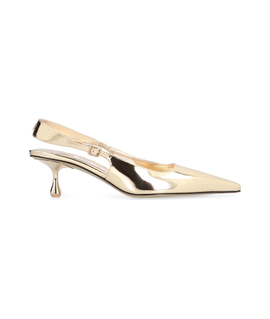 Jimmy Choo Amel Leather Slingback Pumps | italist