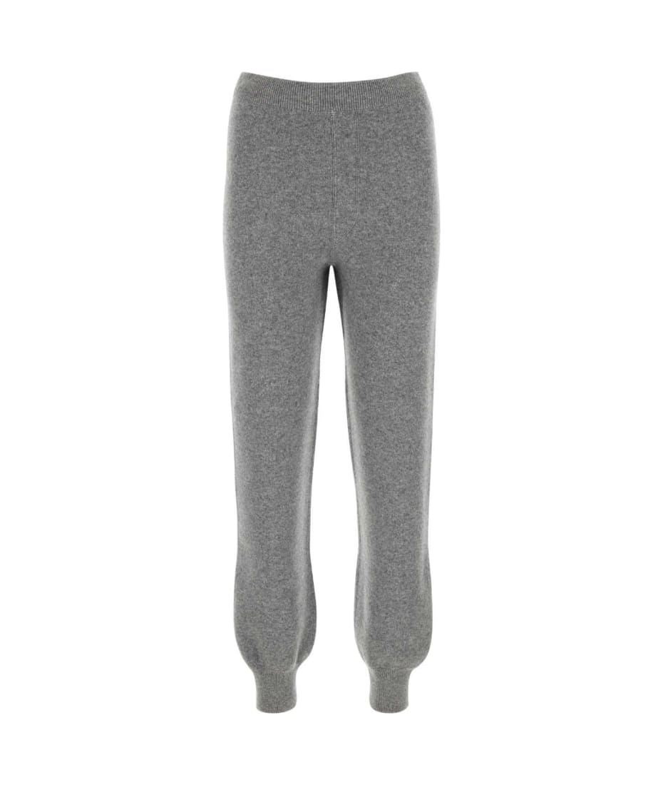 パンツ PRADA GREY CASHMERE WIDE-LEG PANT Mohair and wool wide-leg pants in black - Prada | Mytheresa