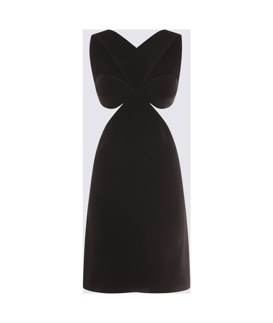 【関税&送料込】Givenchy Black Viscose Dress Givenchy Black Viscose Mini Dress | italist
