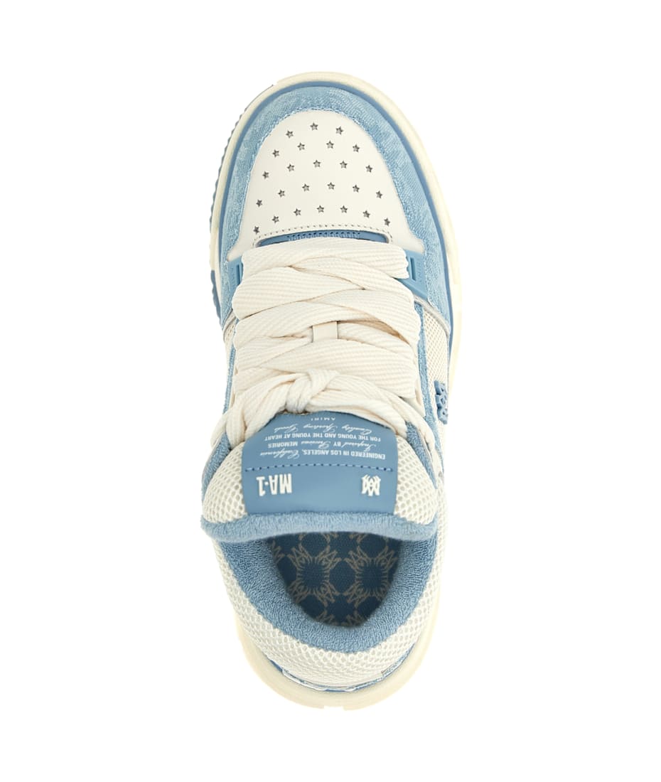 AMIRI ホワイト＆ネイビー MA Quad MA-1 スニーカー AMIRI MA Quad Classic Low Sneaker (Men) | Nordstrom