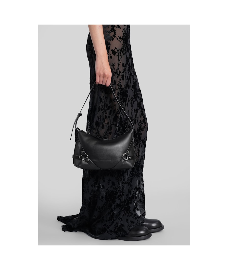 Ann Demeulemeester Tamar Shoulder Bag In Black Leather | italist