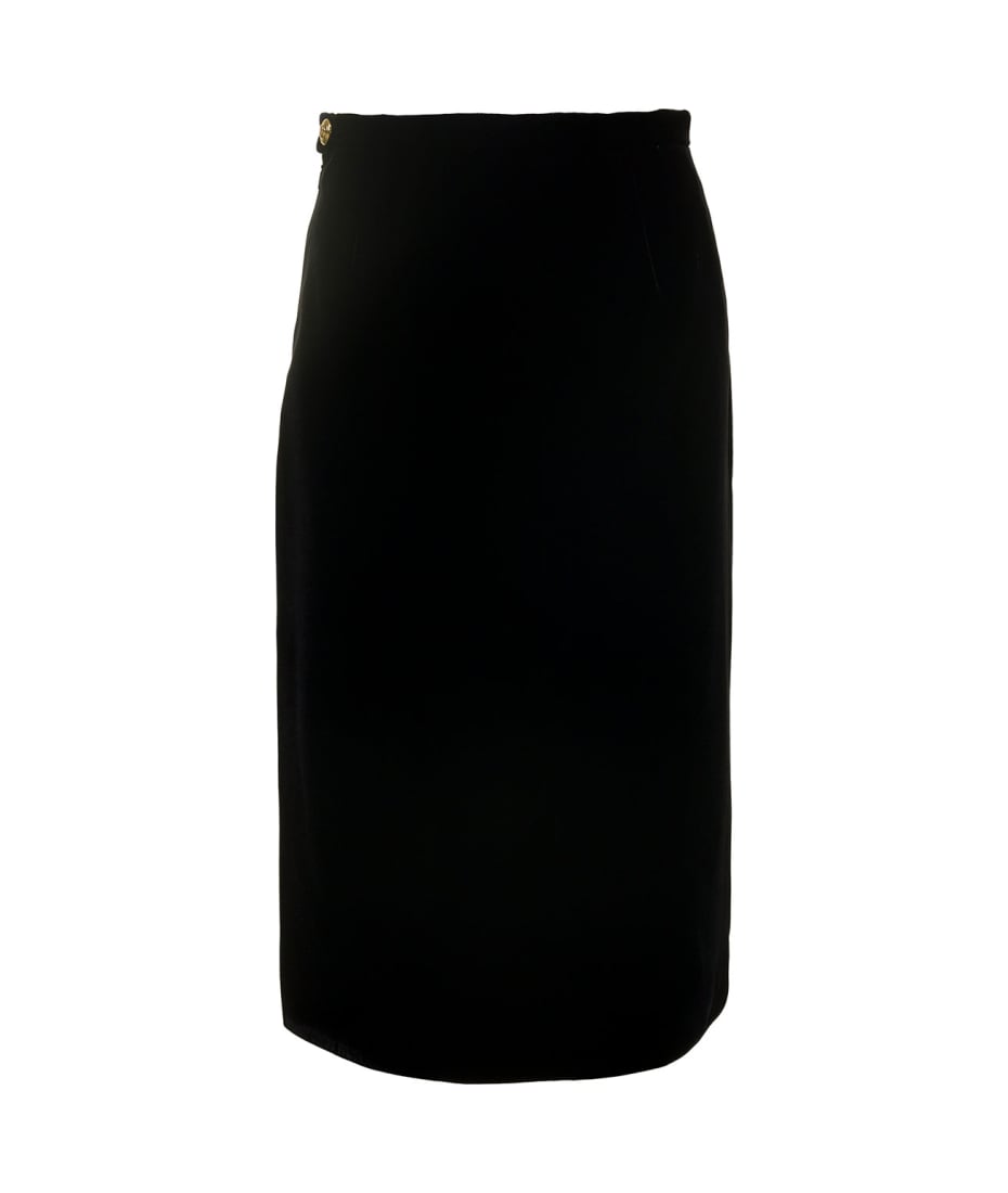 【関税込み】gucci Velvet midi skirt Gucci Velvet Midi Skirt | italist