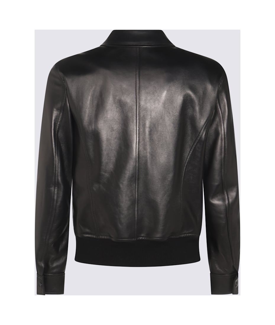 Tom Ford Black Leather Jacket | italist