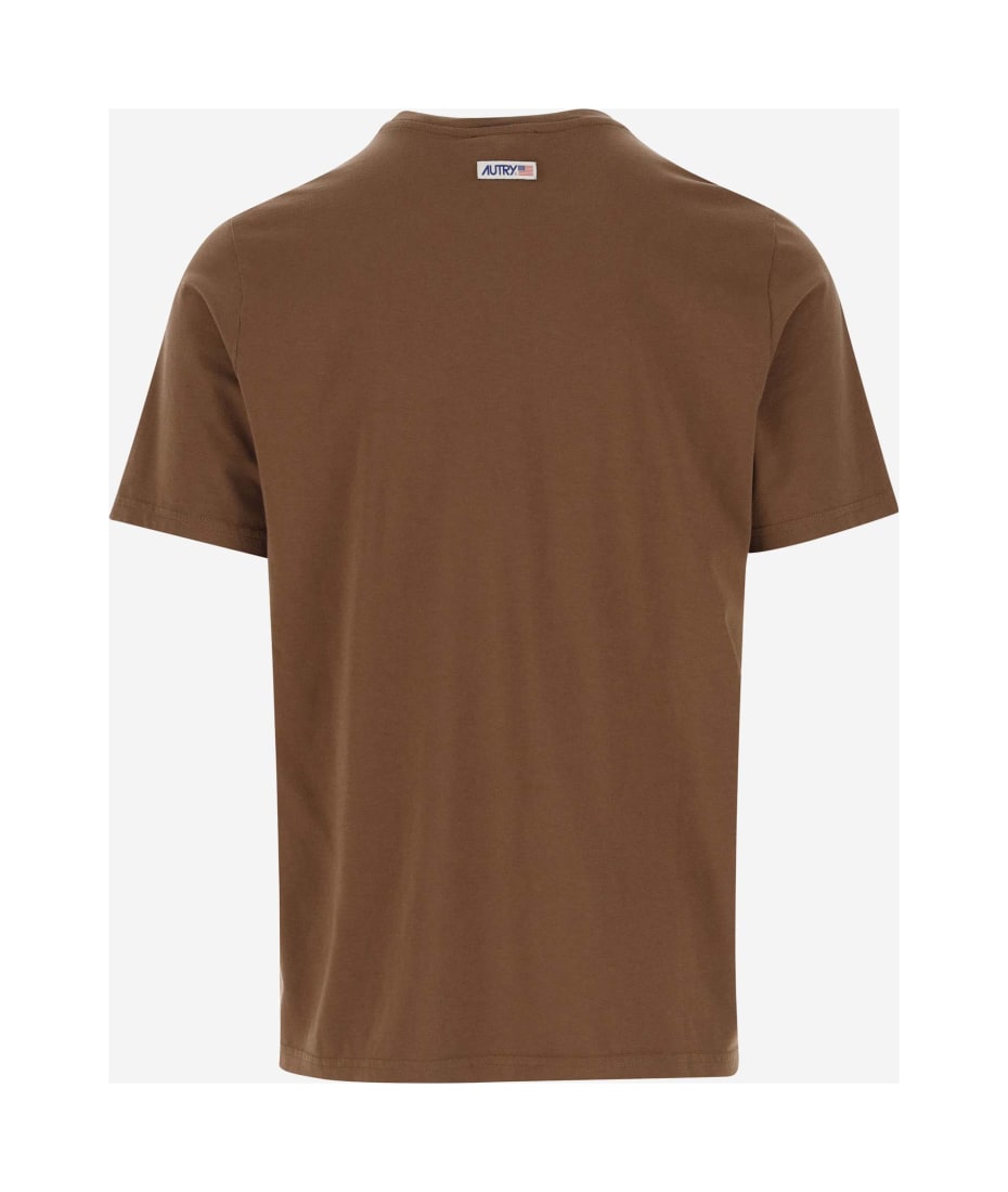 AUTRY コットンTシャツ AUTRY T-SHIRT LOOSE FIT HEAVY COTTON (Men)