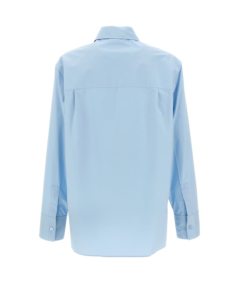 ★GUCCI★ ブラウス・シャツ Shirt with embossed logo 798764_XJGW8_1160_001_100_0000