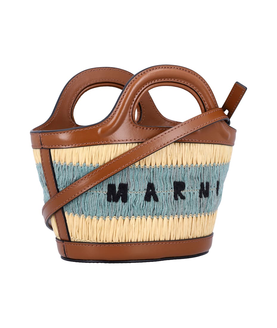 Marni Raffia-effect Tropicalia Micro Bag | italist