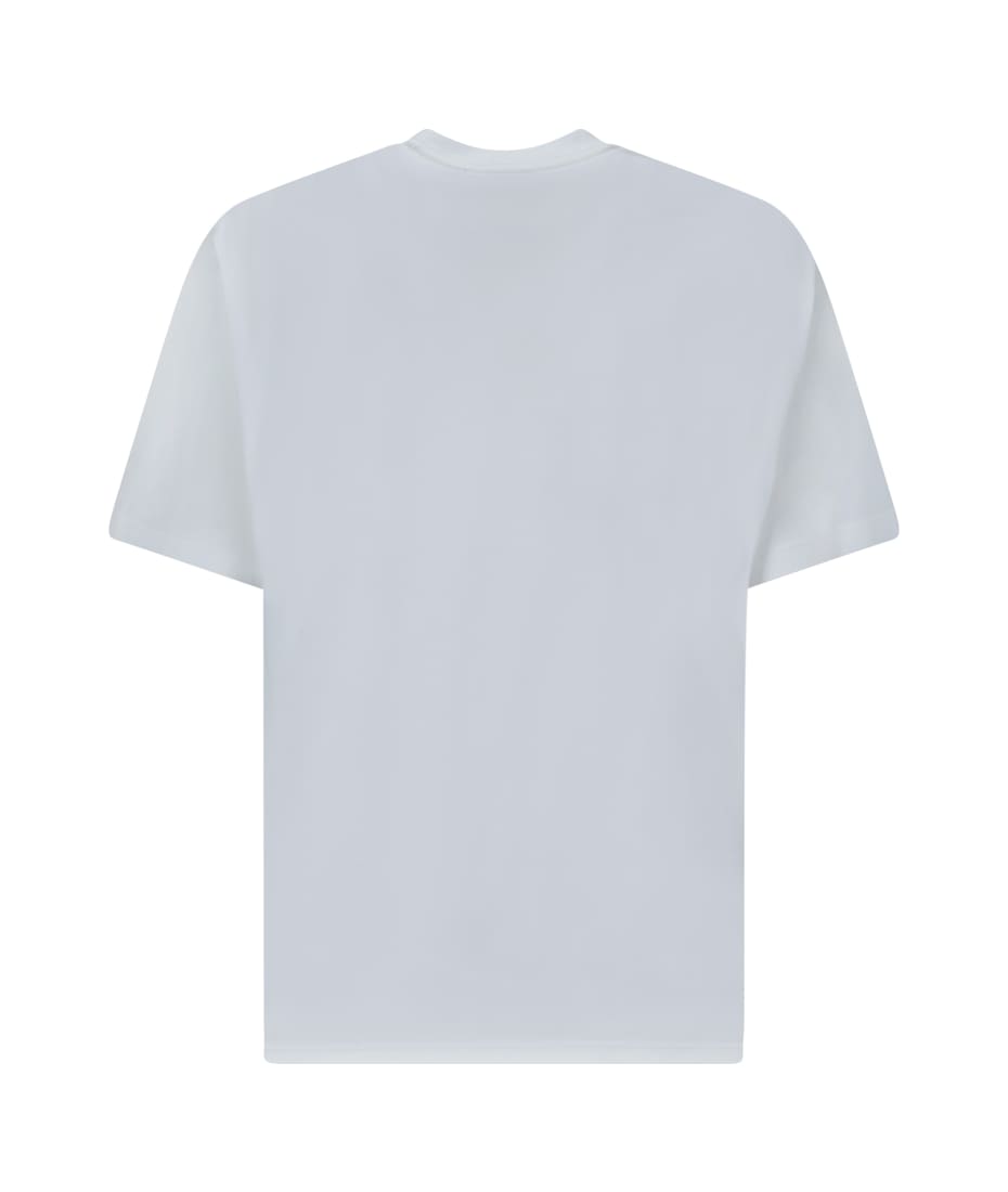 Burberry White Cotton T-shirt | italist