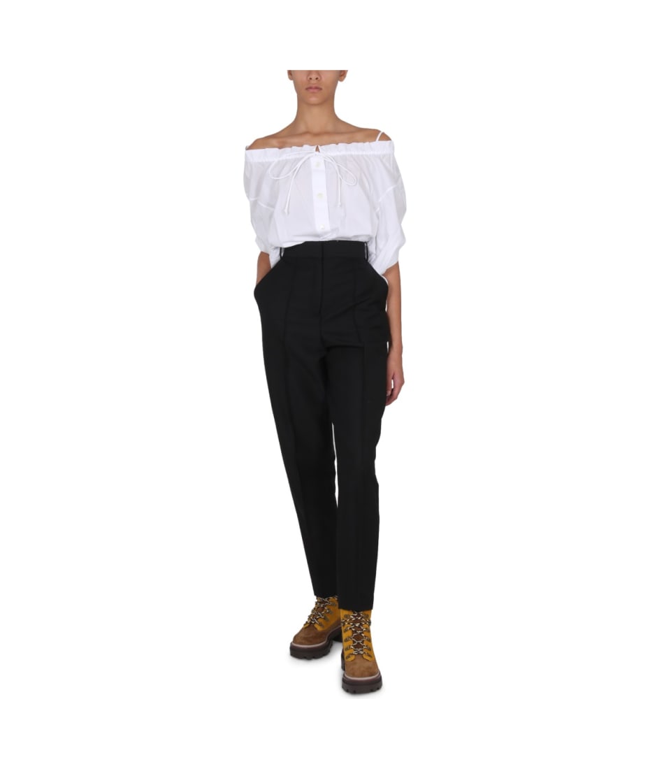 パンツ Tory Burch FW22 MOHAIR PANTS (142973_001) Tory Burch Mohair Pants | italist
