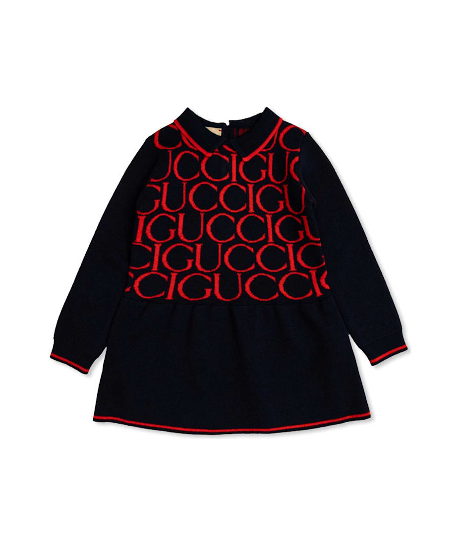 Gucci Kids Dress With Collar | italist