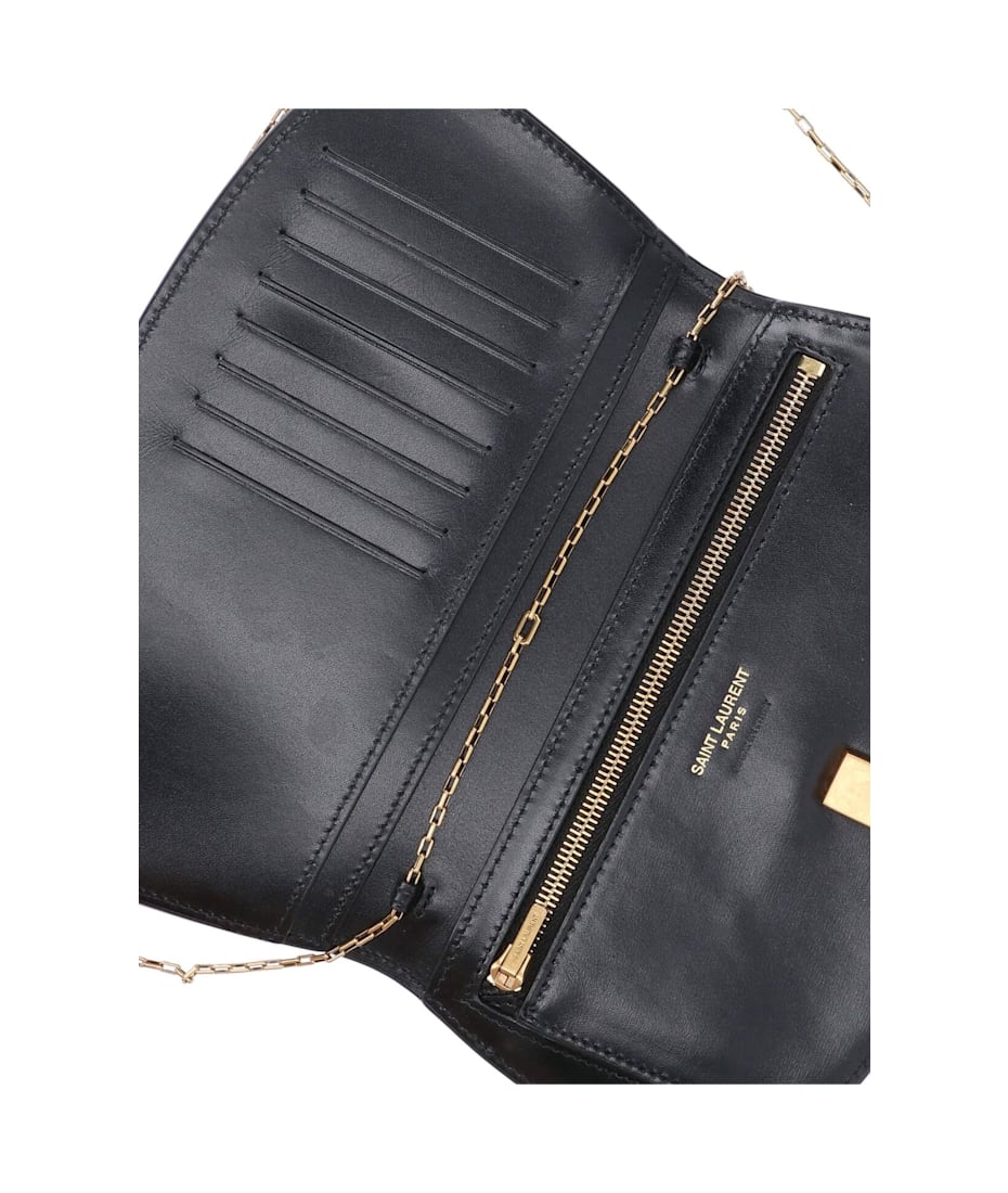 【送料&関税込】Saint Laurent Logo Pouch Saint Laurent Logo Pouch | italist