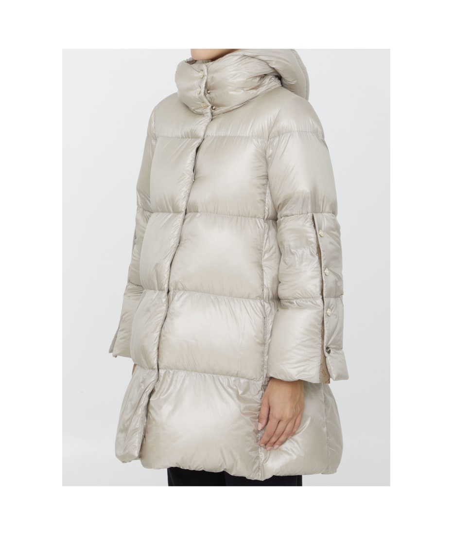 Herno A-shape Long Down Jacket | italist