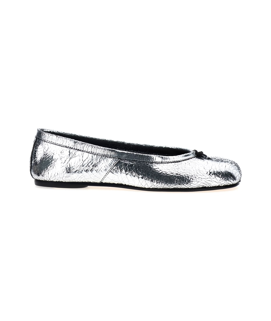 直営店買付☆☆【Maison Margiela】BALLET SHOE S58WZ0123 P4347 Maison Margiela Tabi New Leather Ballerina Shoes | Black