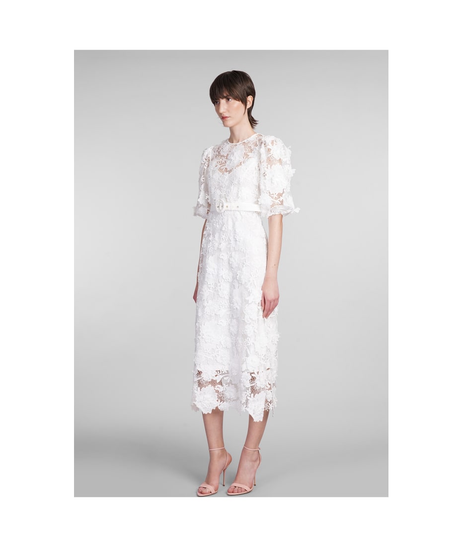 【Zimmermann】石井美保さん着用 HALLIDAY LACE FLOWER DRESS Zimmermann】石井美保さん着用 HALLIDAY LACE FLOWER DRESS