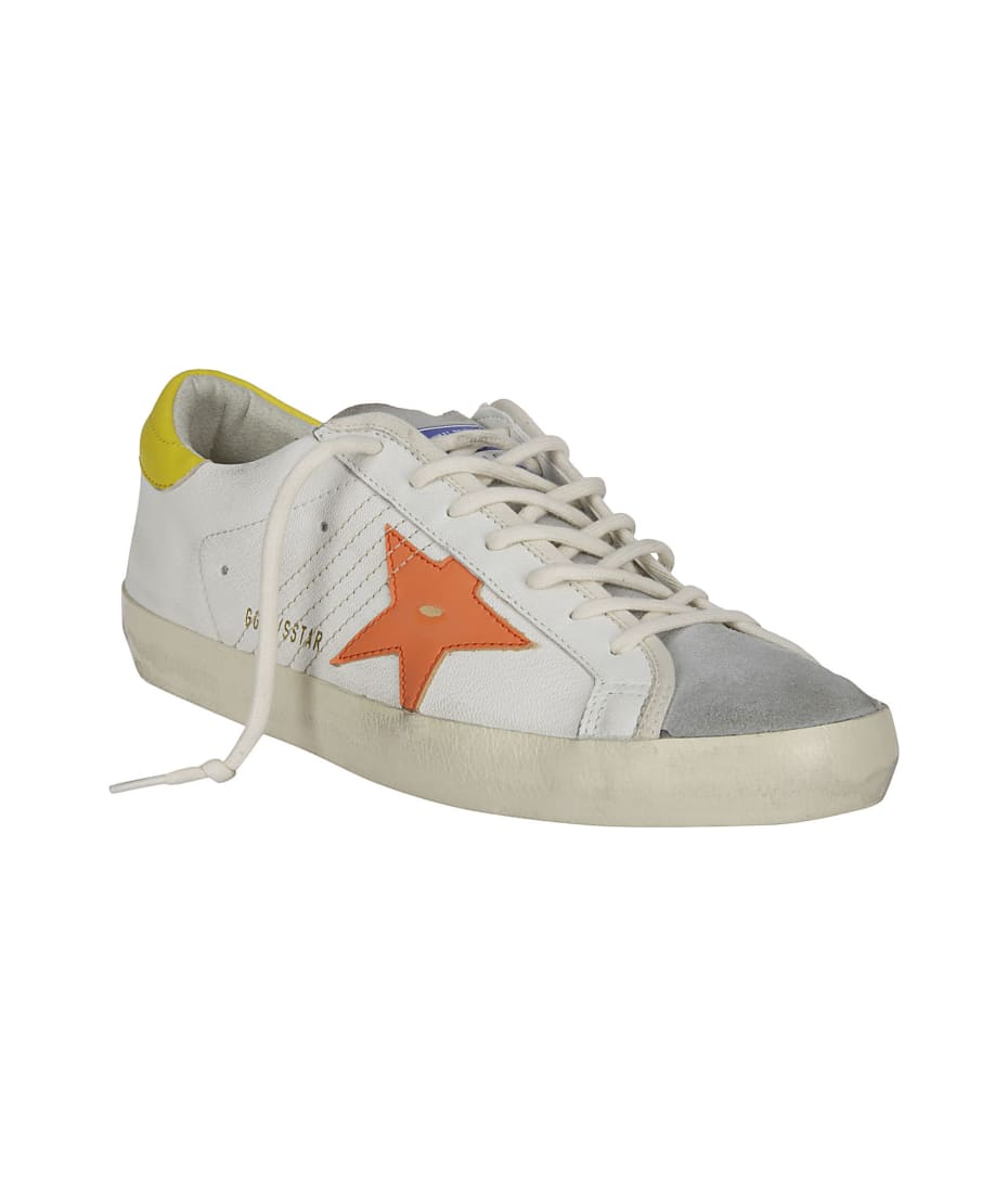 Golden Goose Super-star Nappa Upper And Heel Suede Toe Leather