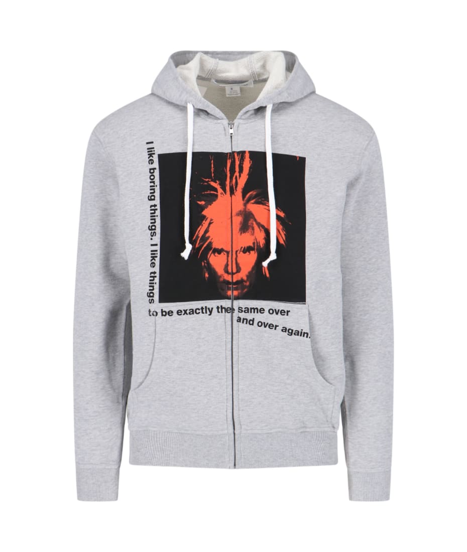 Comme des Garçons Printed Zip Sweatshirt | italist